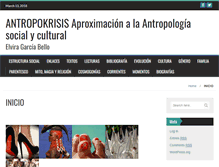 Tablet Screenshot of antropokrisis.es